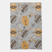 Kerst Ornament Atomic Mod Stars & Diamonds Theedoek (Verticaal)