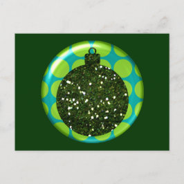 Kerst Ornament Ball Briefkaart