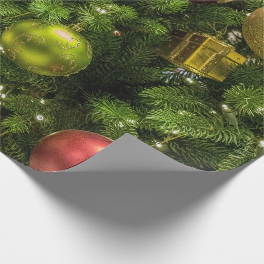 Kerst ornament Decor inpakpapier (Hoek)