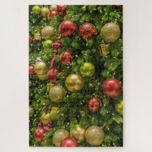 Kerst ornament decor puzzel