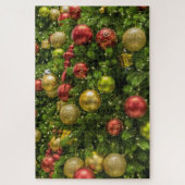 Kerst ornament decor puzzel legpuzzel (Verticaal)