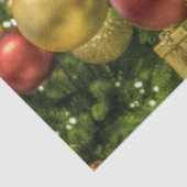 Kerst ornament decor tissuepapier (Detail)