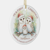 Kerst Ornament - Eerste Kerst Oma en Opa (Rechts)