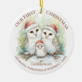 Kerst Ornament - Eerste Kerst Oma en Opa