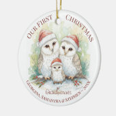 Kerst Ornament - Eerste Kerst Oma en Opa (Links)