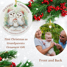 Kerst Ornament - Eerste Kerst Oma en Opa