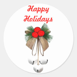 Kerst ornament envelop afdichtingen ronde sticker