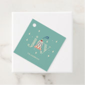 Kerst Ornament Joy Holiday Bedankjes Labels (In situ)