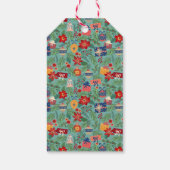 Kerst Ornament Joy Holiday Cadeaulabel (Achterkant)