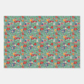 Kerst Ornament Joy Holiday Inpakpapier Vel (Voorkant 2)