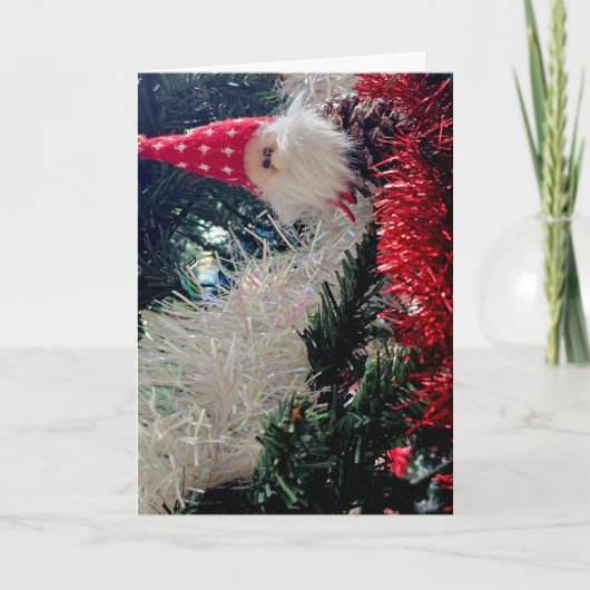 Kerst ornament kaart (Voorkant)