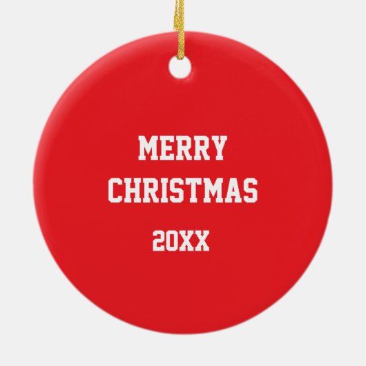 Kerst Ornament Keepsake met Familie Auto (Achterkant)