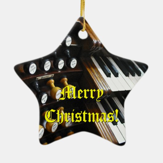 Kerst-ornament Keramisch Ornament (Achterkant)