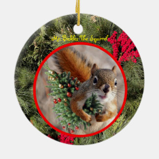 Kerst ornament, keramische ronde, Mr Bickles Keramisch Ornament