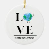 Kerst Ornament - Liefde is de echte kracht (Voorkant)