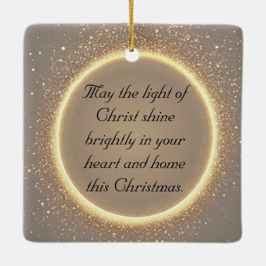  Kerst Ornament met wensen (Achterkant)