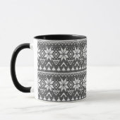Kerst ornament noords winter Scandinavisch Noors Mok (Links)