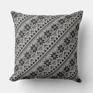 Kerst ornament noordse winter Scandinavische Noors Kussen