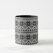 Kerst ornament noordse winter Scandinavische Noors Mok (Midden)