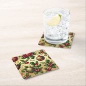 Kerst Ornament Papier Onderzetter (Insitu)