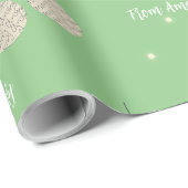 Kerst ornament patroon op maat cadeaupapier (Rol Hoek)