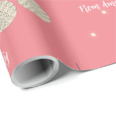 Kerst ornament patroon op maat cadeaupapier (Rol Hoek)