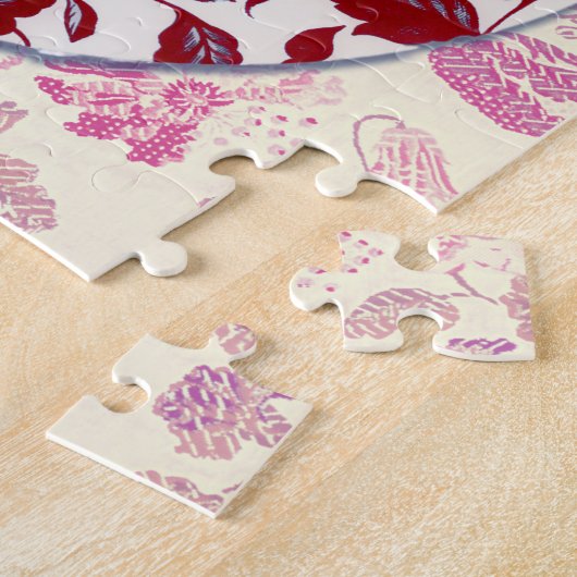 Kerst Ornament  stijl puzzel Legpuzzel (Zijkant)