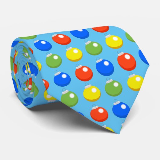 Kerst Ornament Stropdas (Opgerold)