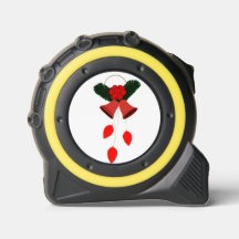 Kerst ornament tape maatregel, geel