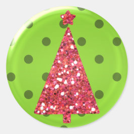 Kerst Ornament Tree Sticker