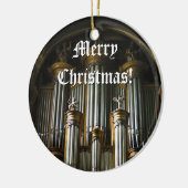 Kerst-ornament van het Parisiaans orgaan Keramisch Ornament (Links)