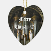 Kerst-ornament van het Parisiaans orgaan Keramisch Ornament (Links)