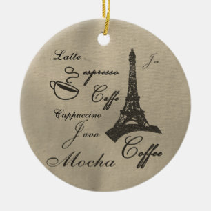Kerst Ornament voor Koffieliefhebbers