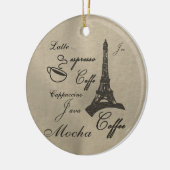 Kerst Ornament voor Koffieliefhebbers (Links)