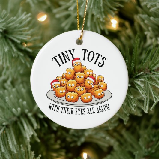 Kerst Ornament voor Peuters | Tator Tot Voedselgra (Boom)
