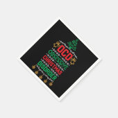 Kerst Ornamente Ontwerp - Ocd Obsessieve Kerst Servet (Hoek)