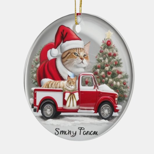 Kerst ornamenten cirkel (Links)