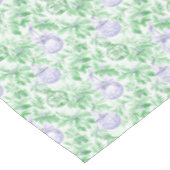 Kerst ornamenten groen paarse toiletpapier tafelkleed (Gekanteld)