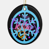 Kerst, ornamenten Kerstbal 13 Zwart BG (Links)