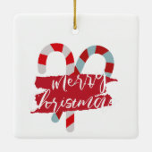 Kerst, ornamenten met snoep stick 06 (Achterkant)