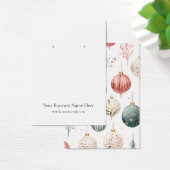 Kerst Ornamenten Oorbel Display Kaart (Bureau)