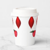 Kerst ornamenten papier beker (Links)