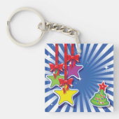 Kerst Ornamenten Sleutelhanger (Voorkant)