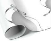 Kerst ornamenten zilver en groen cadeaupapier (Rol Hoek)