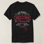 Kerst oude Bah Humbug vakantie design traditie T-shirt (Design voorkant)