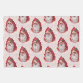 Kerst Oude Stijl  Sinterklaaspatroon Inpakpapier Vel (Voorkant 3)