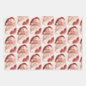 Kerst Oude Stijl  Sinterklaaspatroon Inpakpapier Vel (Voorkant 2)