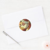 Kerst Oude Wereld Santa Stickers (Envelop)