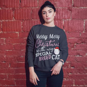 Kerst Outfit Merry Party Gepersonaliseerde Kat Hui Trui