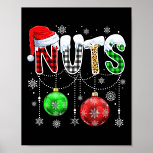 Kerst Overeenkomstige Koppel Familie Kastanjes 2 Poster
